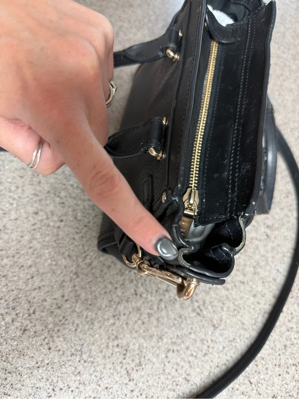 Coach Swagger 20 Pebble Leather Double Turnlock Purse